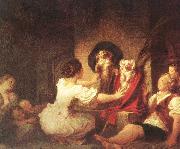 Jean Honore Fragonard Education is Everything oil painting